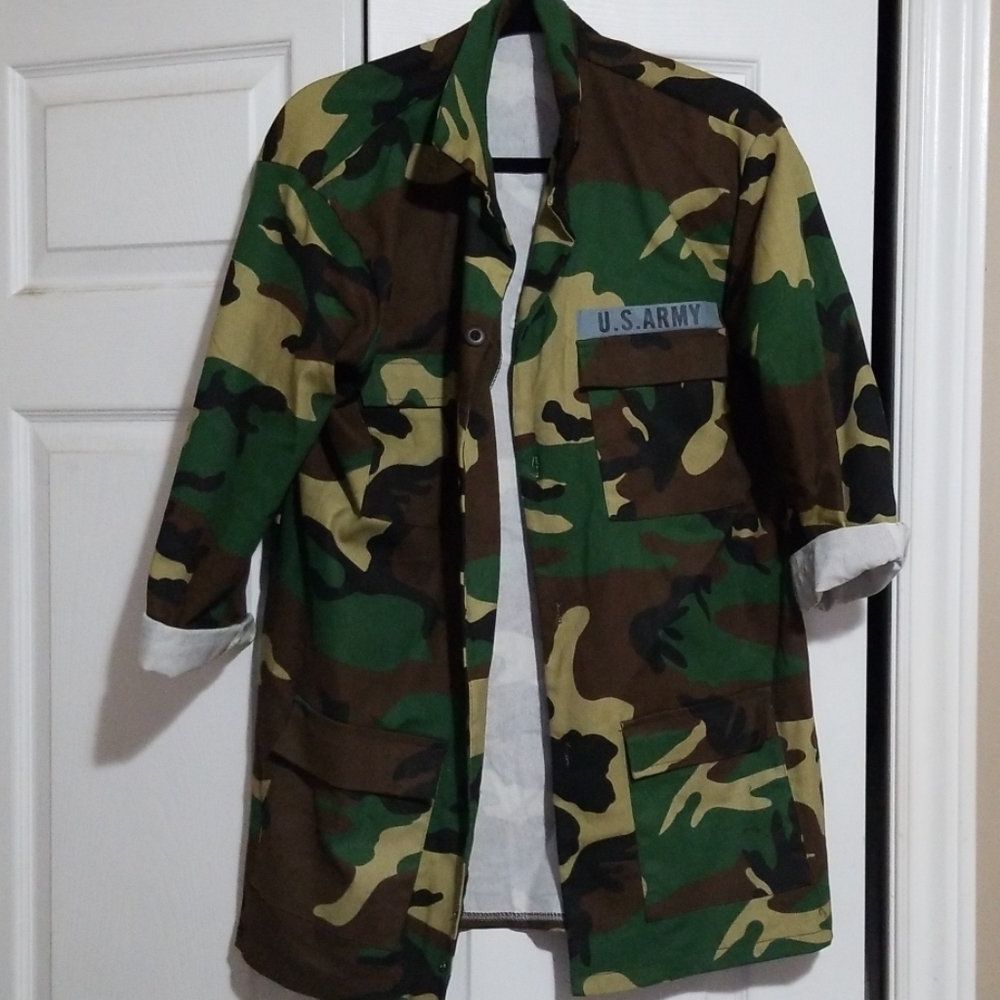 Cargo camo jacket